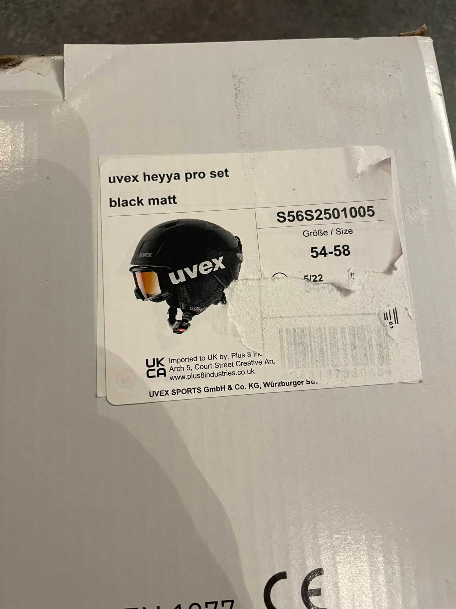 Set UVEX Heyya Pro 54-58