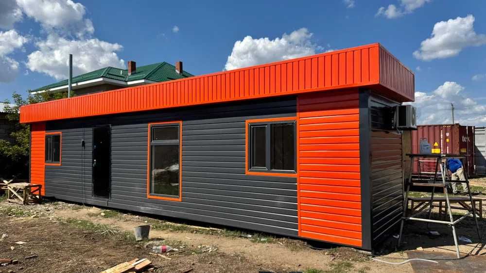 Контейнер 40 футовый с санузлом