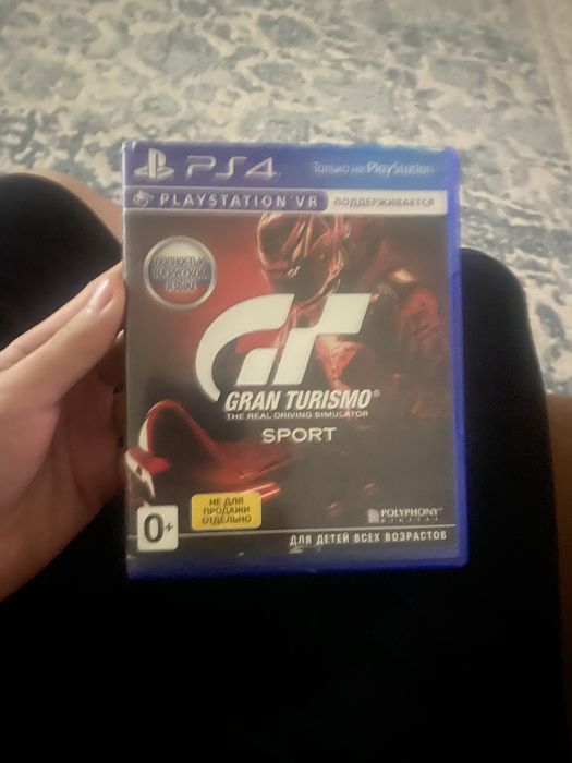 PS4 Gran Turismo Sport — Жаңа, Ойналмаған