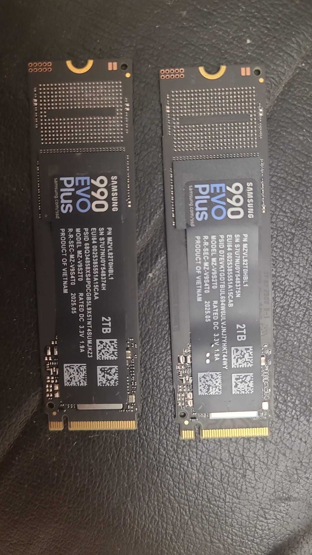 Solid-State Drive (SSD) 2TB Samsung 990 EVO Plus PCIe 4.0 NVMe –nou