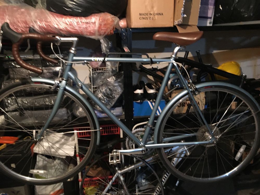 Linus шосеен велосипед Ретро визия