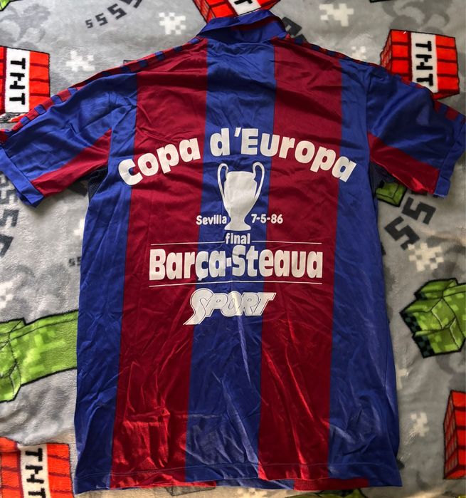 Tricou Barcelona-Steaua 1986