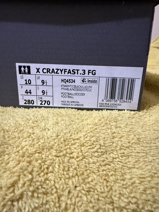 Adidas X Crazyfast .3 FG