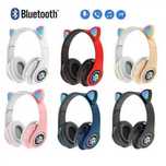 Безжични Bluetooth слушалки Котешки уши - Cat Ear