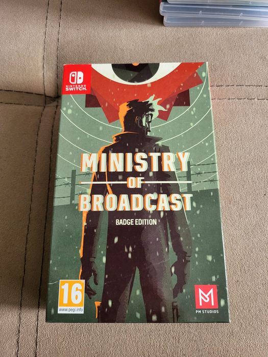 Ministry of Broadcast Nintendo Switch Badge edition