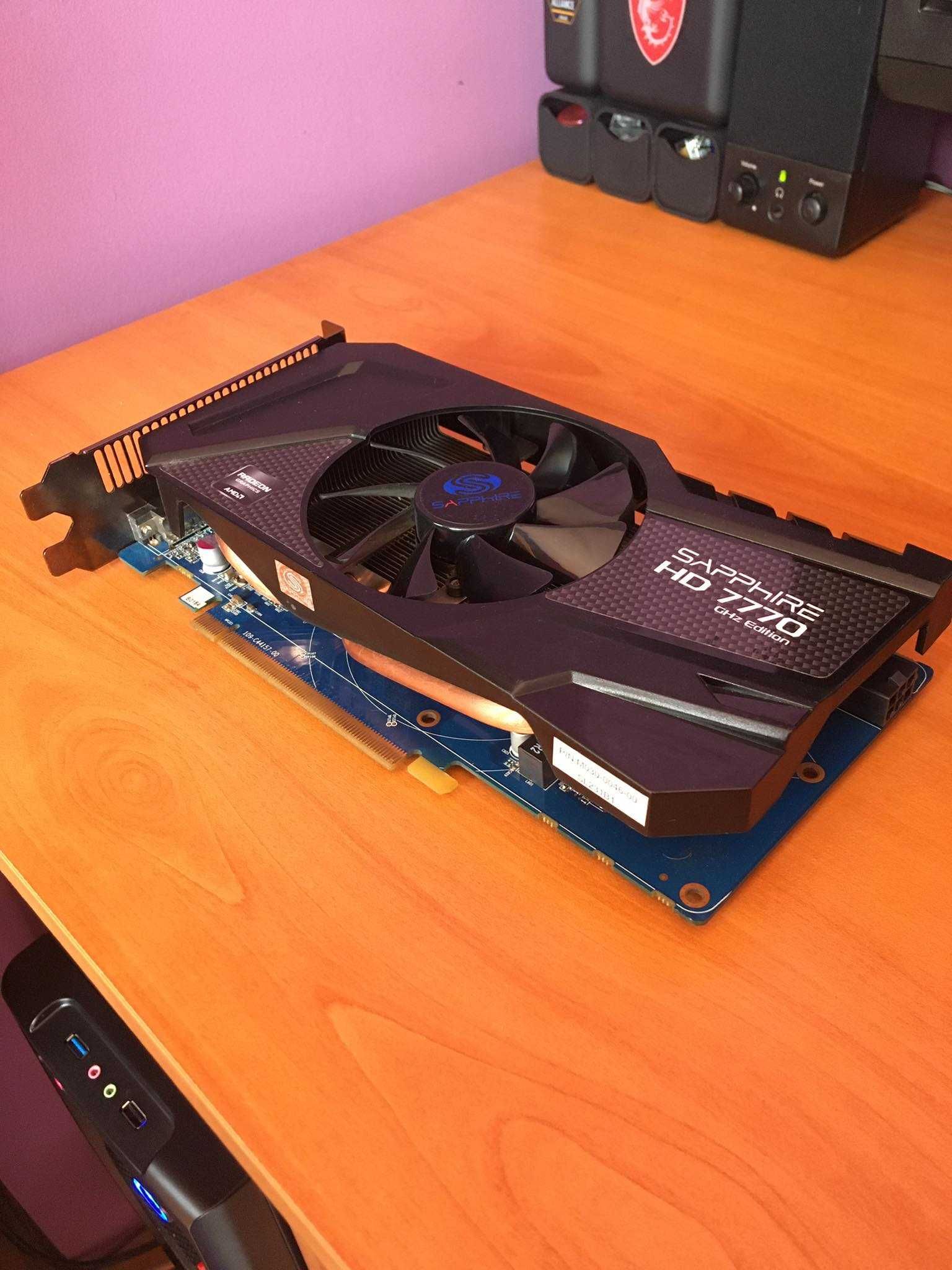 Видеокарта AMD RADEON SAPPHIRE 7770 GHz edition 1GB 128bit ddr5