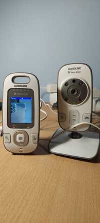 Безжичен аудио - видео бебефон с цветен екран Audioline,