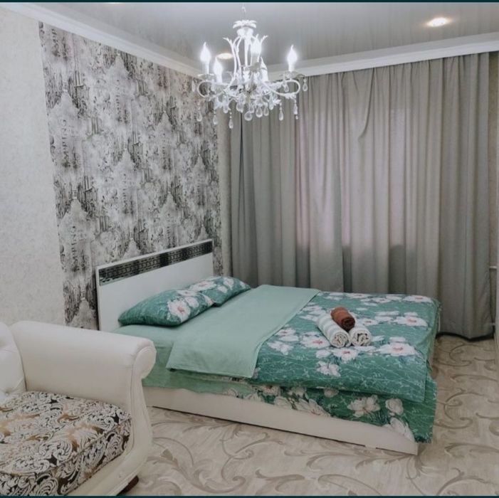 Сдается 1 комнатная в центре. Smart tv. Wi fi .На  ночь 7000