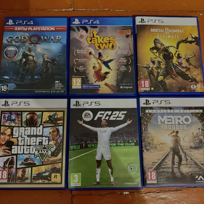 Игры диски пс ps sonyplaystation ps5 пс 4