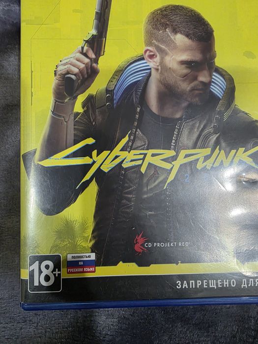 Cyberpunk ps4 диск