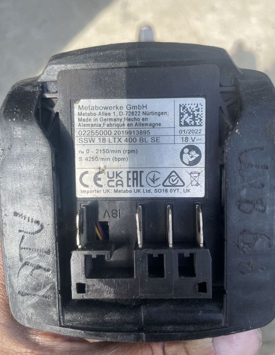 Impact metabo 400nm