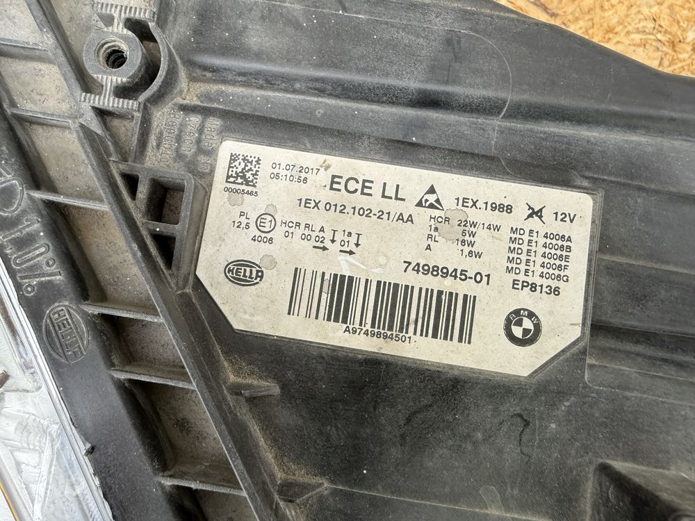 Far stanga BMW Seria3 F30 F31 LCI Facelift Full LED Original Europa