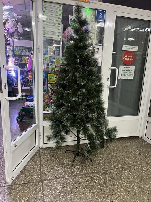 Елочки со снегом от 90 см до 240