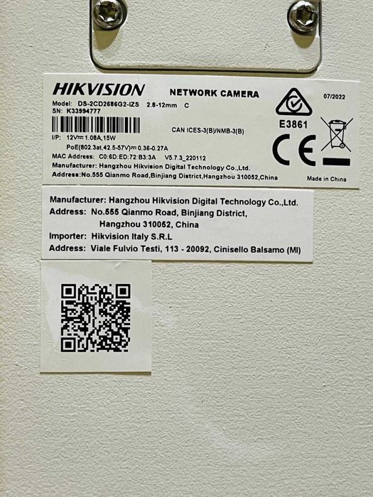 Camera IP exterior Hikvision AcuSense DarkFighter DS-2CD2686G2-IZS
