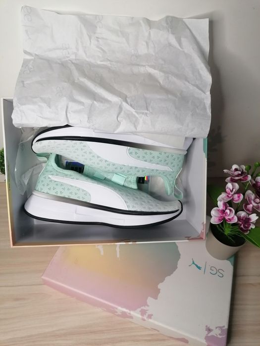 Маратонки Puma Selena Gomez млечно зелено 36 номер нови