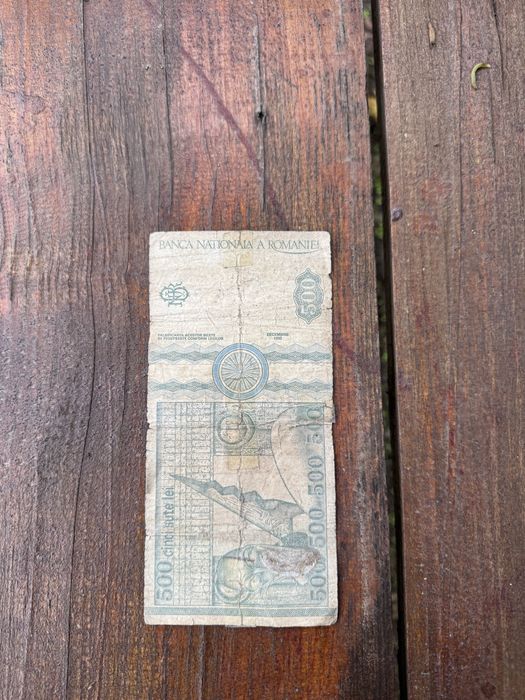 bancnota 500 lei 1992