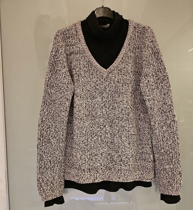 ZARA S OLIVER пуловер с поло M-40