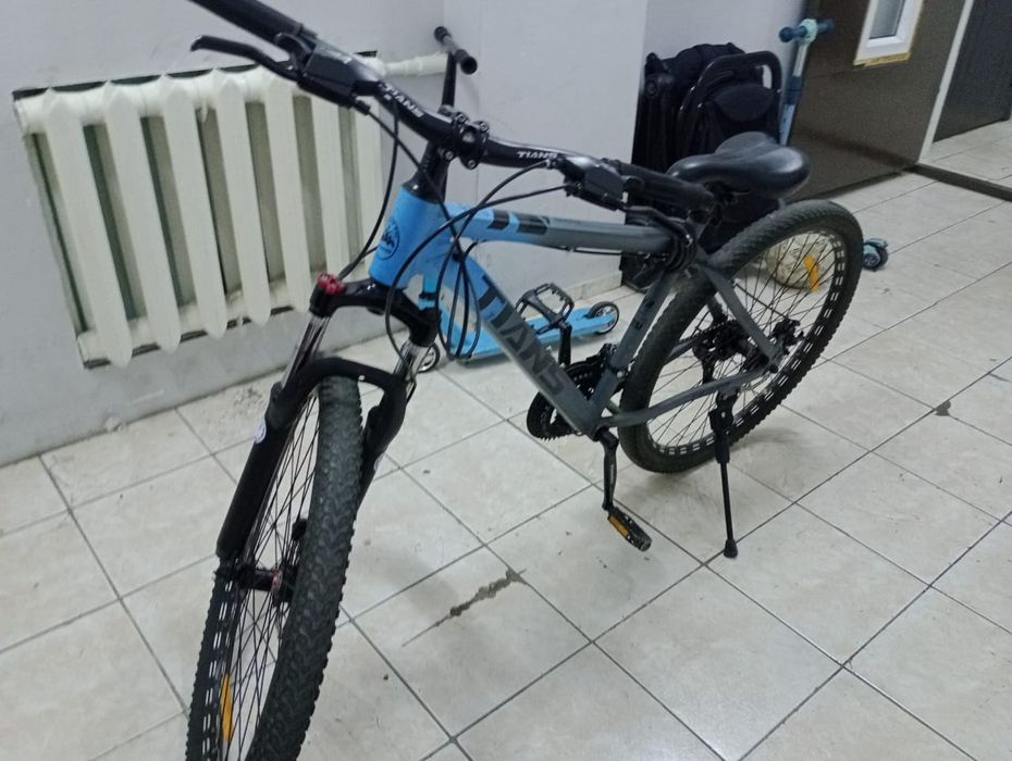 Велосипед TIANS серый