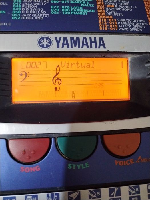 Orga Yamaha Portattone psr 260
