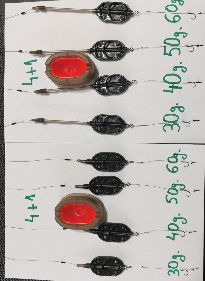 Vand set 9+1 method feeder tip Preston