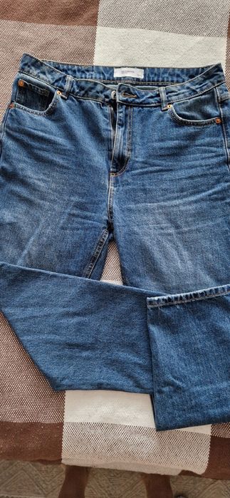 Джинсы момы синие