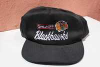 Sapca CHICAGO BLACKHAWKS, anii 90, Snapback, NHL