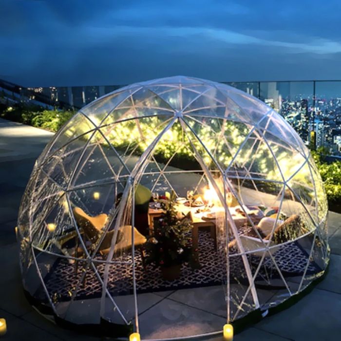 Schelet/cadru Iglu / pavilion terasa pentru orice anotimp