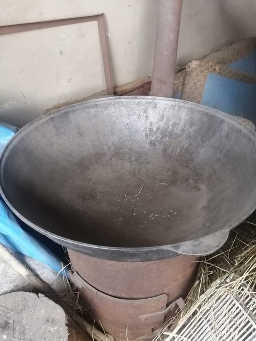 Продам казан с печкой