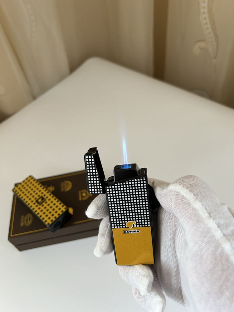 Луксозни запалки Cohiba – 2 модела, турбо пламък