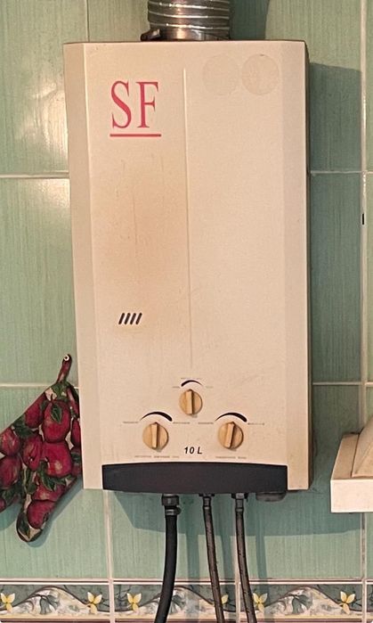 газовый проточный водонагреватель