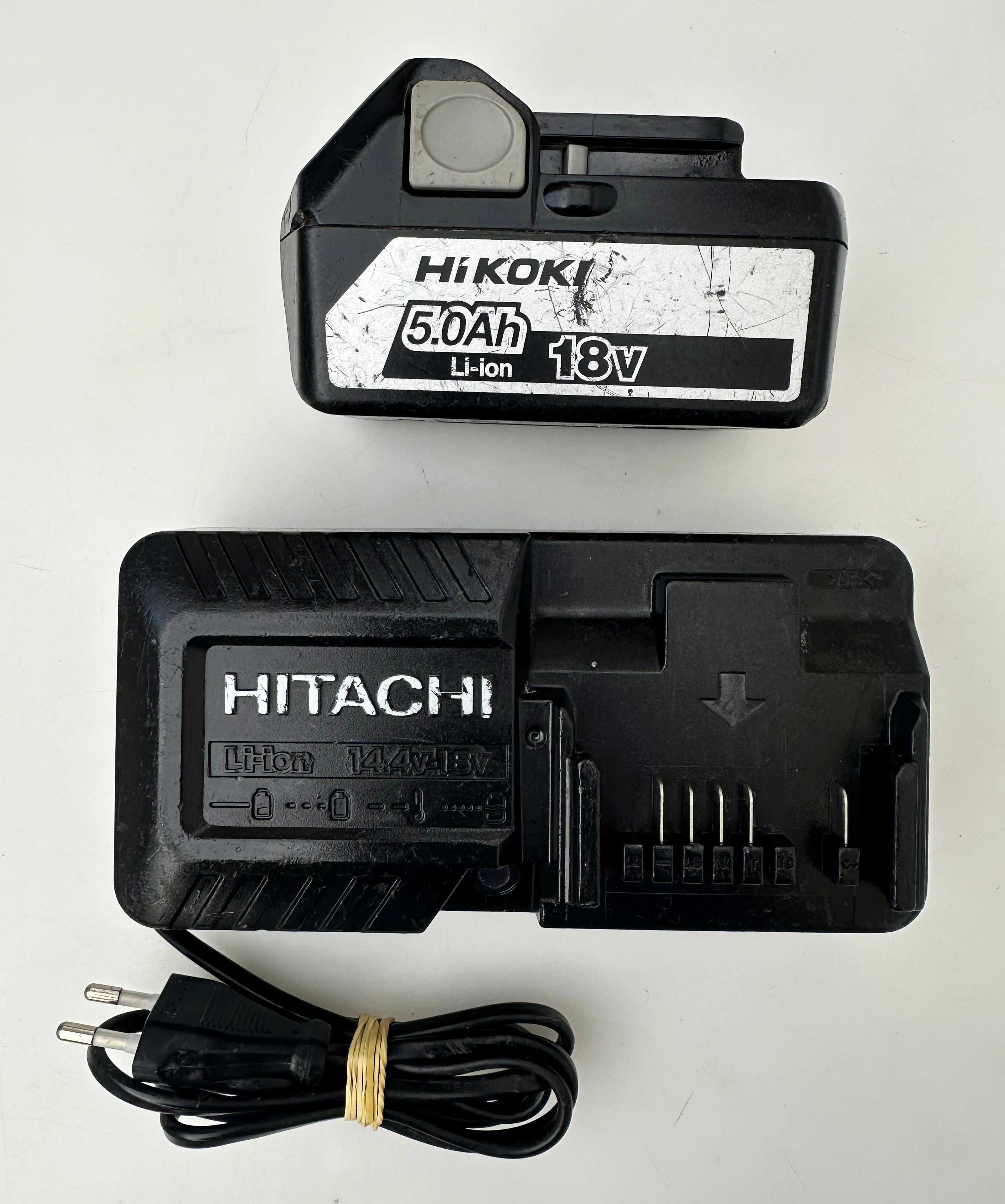 Hitachi / HiKoki - Зарядно устройство и батерия 18V 5.0Ah