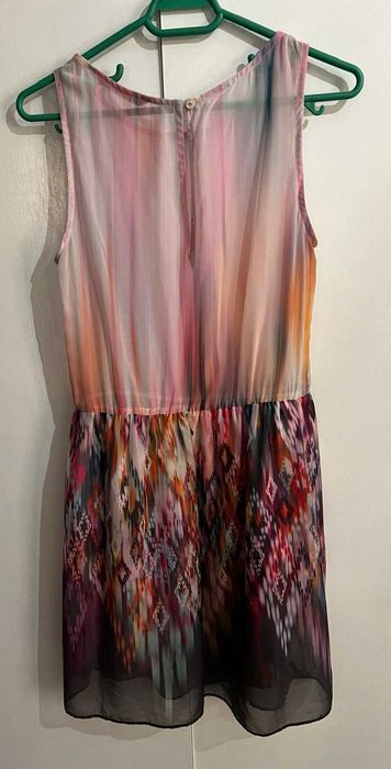 rochie Zara Trafaluc TRF Collection multicolor marimea M