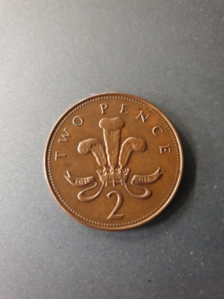 Moneda two pence 1999 Anglia