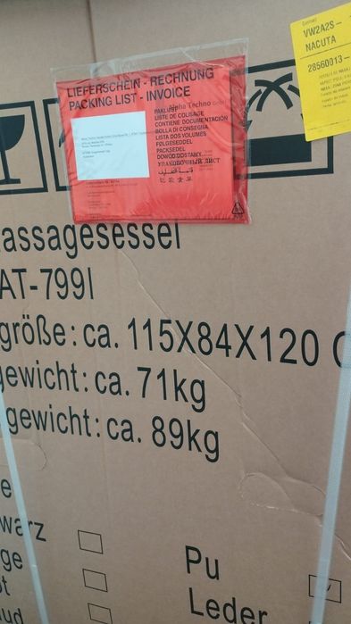 Scaun masaj nou model Alpha