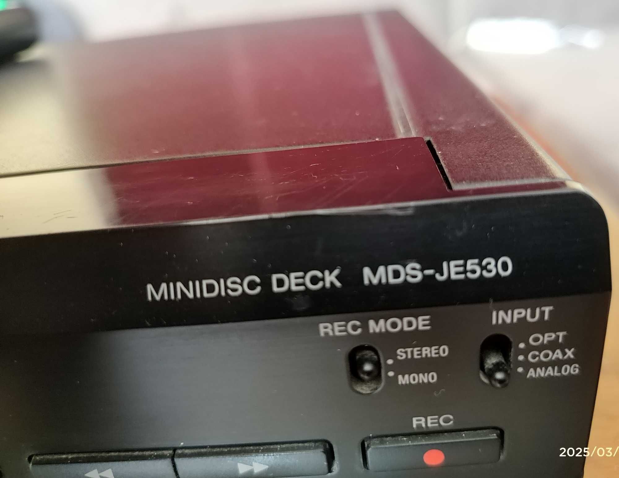 Мини диск Sony MDS-JE 530