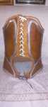 Corset antic  din piele