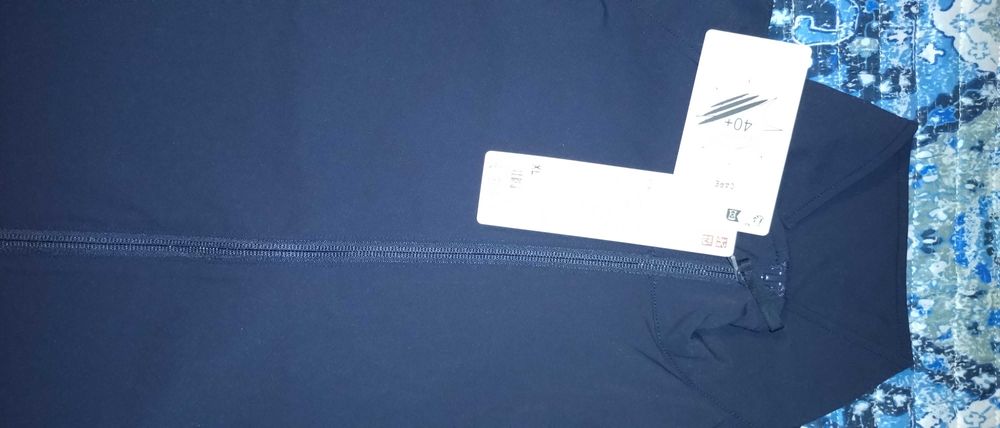 Ново тънко яке Uniqlo с UV защита - черно размер XL, но е по-голямо