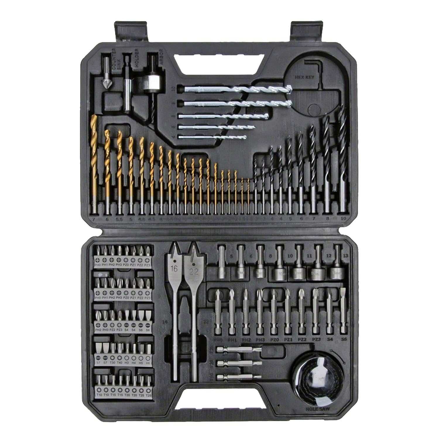 Комплект битове Bosch със свредла, Professional, 103 бр