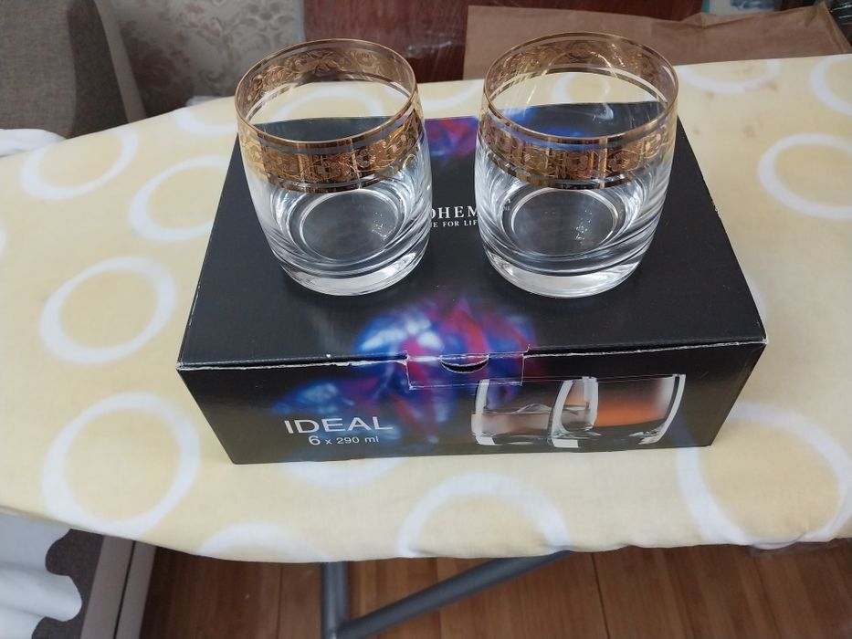 Продам фужер стопки и стаканы bohemia