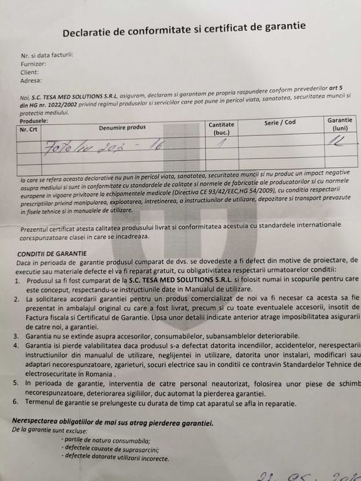 Scaun pentru persoane cu dizabilități