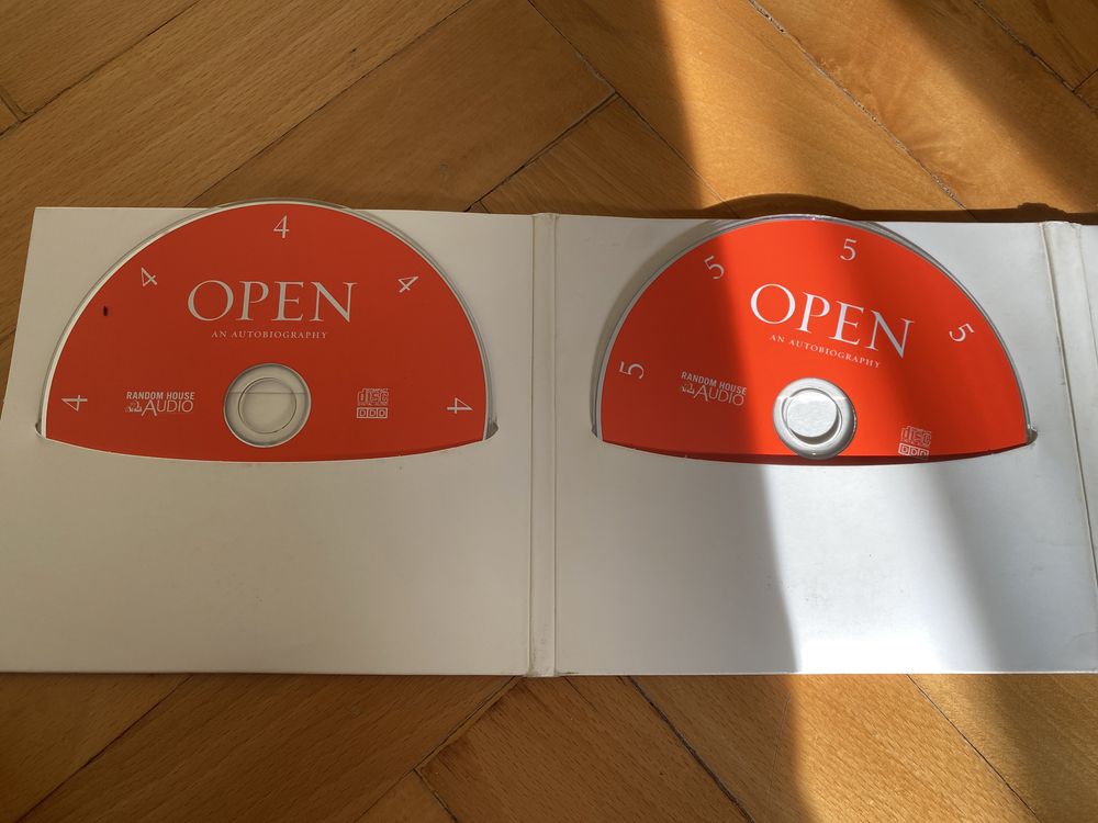 Open an Autobiography Andre Agassi. Автобииграфия Андре Агаси - 5 cd