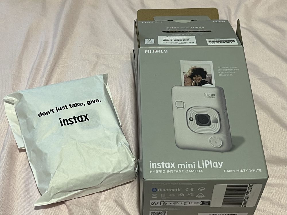 Instax mini LiPlay Fujifilm （като ново）