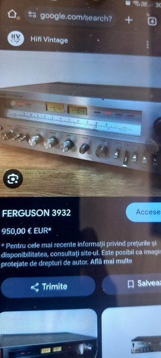 Receiver/ Amplituner  rar Ferguson