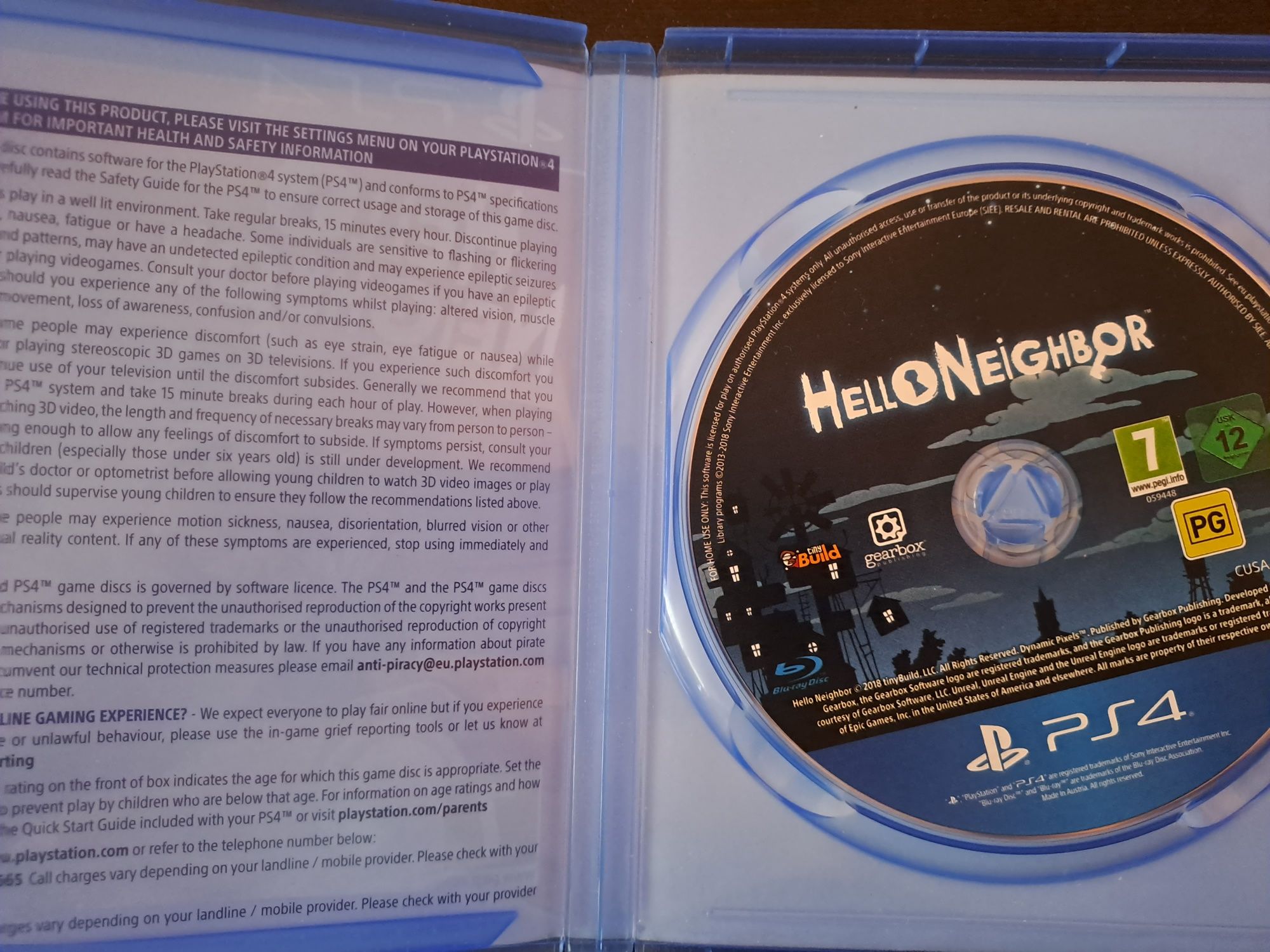 Hello neighbour ps4