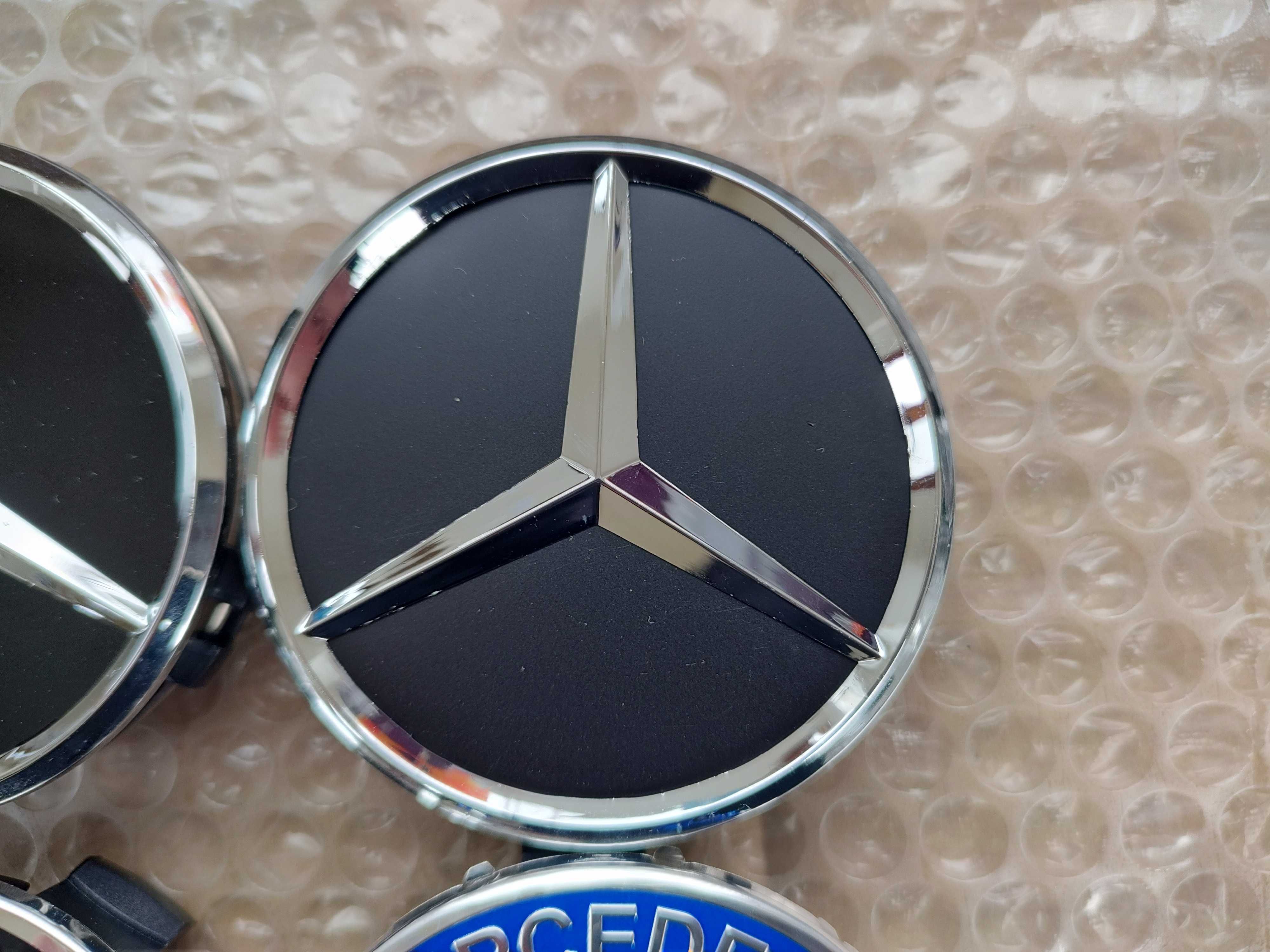Капачки за джанти Мерцедес Mercedes 75мм външен размер