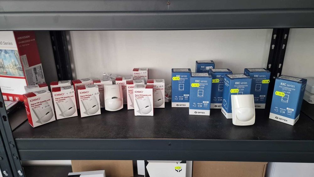 DSC, OPTEX Senzori miscare PIR