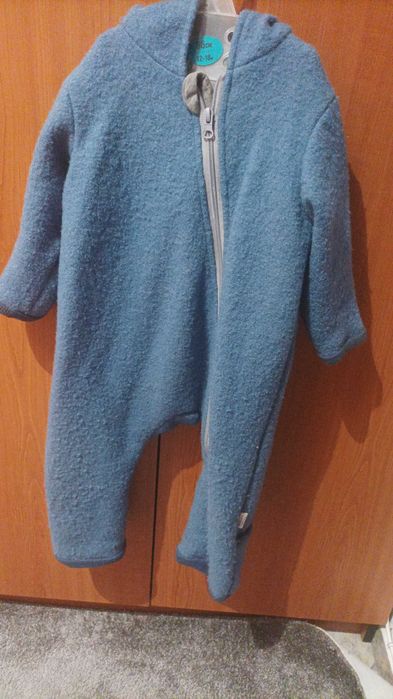 Combinezon lână dublat+căciulă