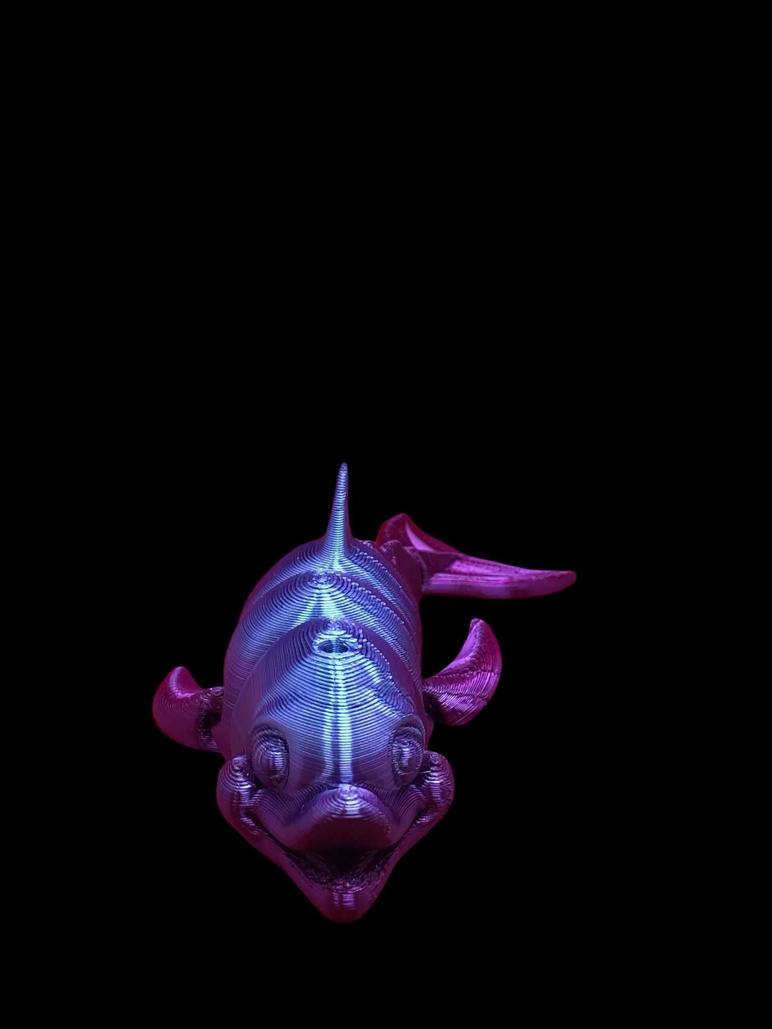 Delfin Articulat, Printat 3D