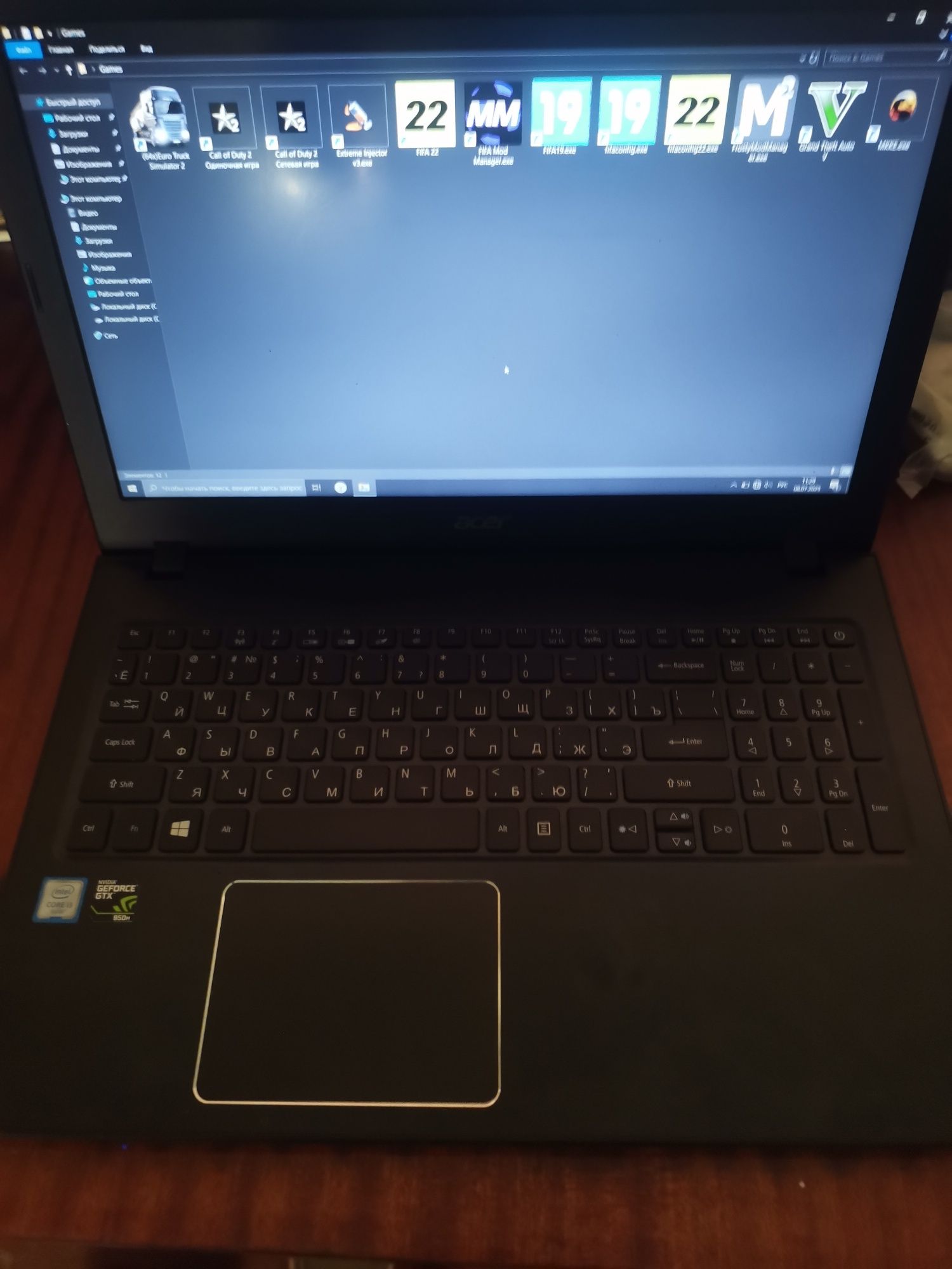 Ноутбук acer aspire