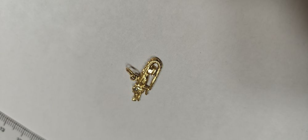 Pandantiv crocodil  aur 18k 0.61gr (r)